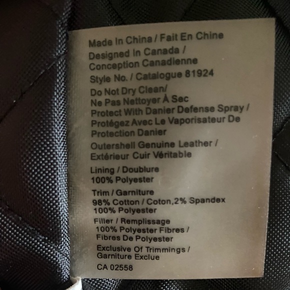 Danier Hooded Mens Leather Jacket (M) $50 - Picture 9 of 9